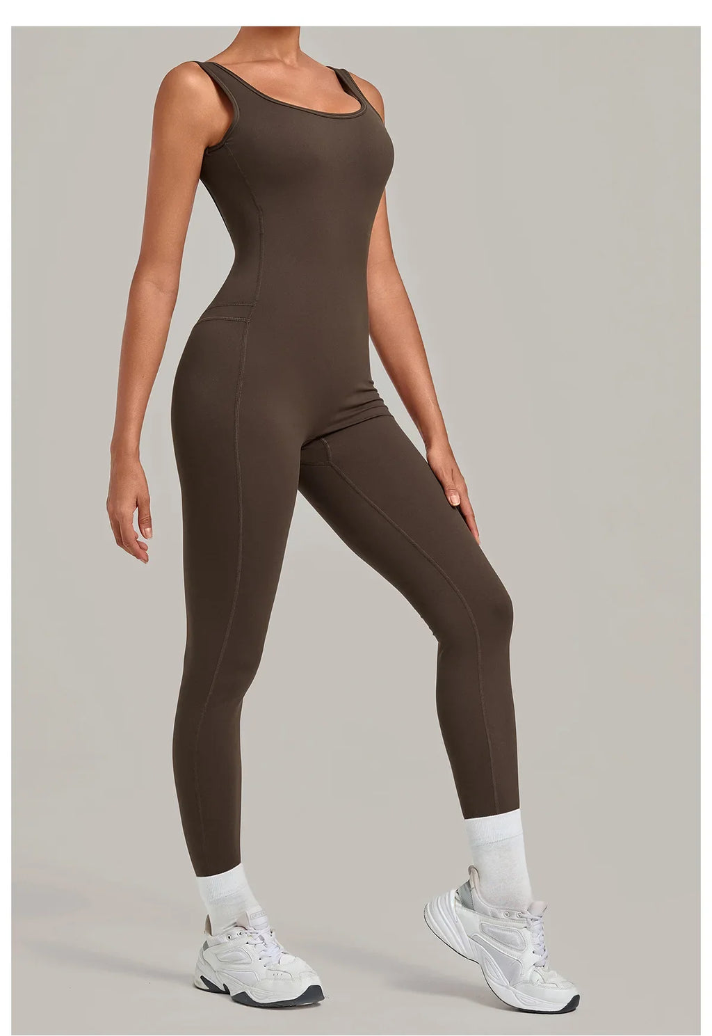 Summer Tight Yoga Jumpsuit Women Hollow Out Exposed Back Fitness Clothing Outwear Gym Running Workout Sports One Piece Suits