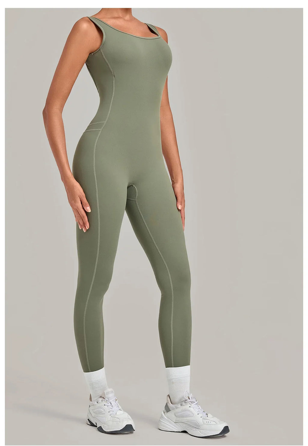 Summer Tight Yoga Jumpsuit Women Hollow Out Exposed Back Fitness Clothing Outwear Gym Running Workout Sports One Piece Suits