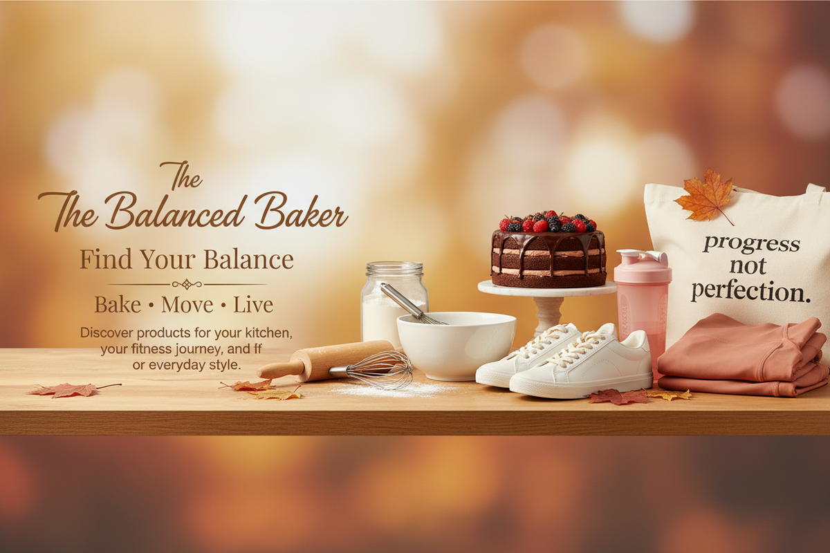 The Balanced Baker Fall Hero Banner